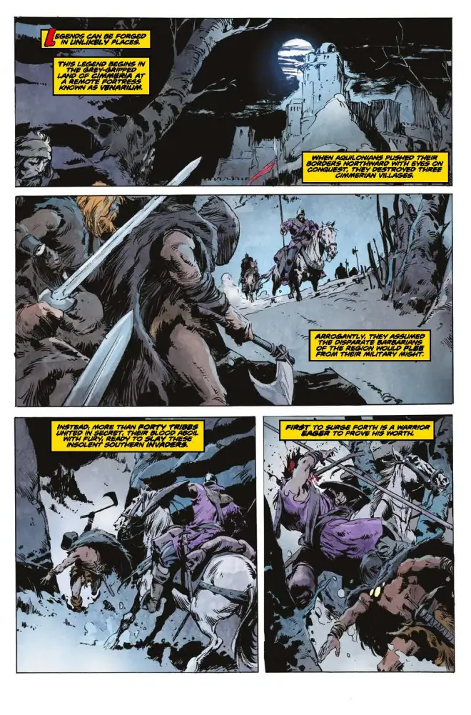 Conan the Barbarian #0 FCBD P3