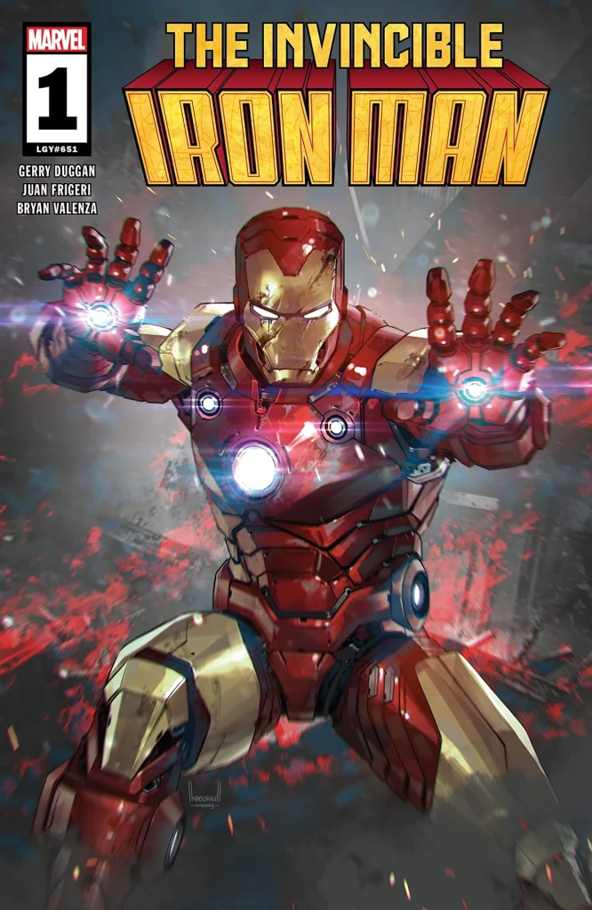 Invincible Iron Man Vol 5 #1 Cover