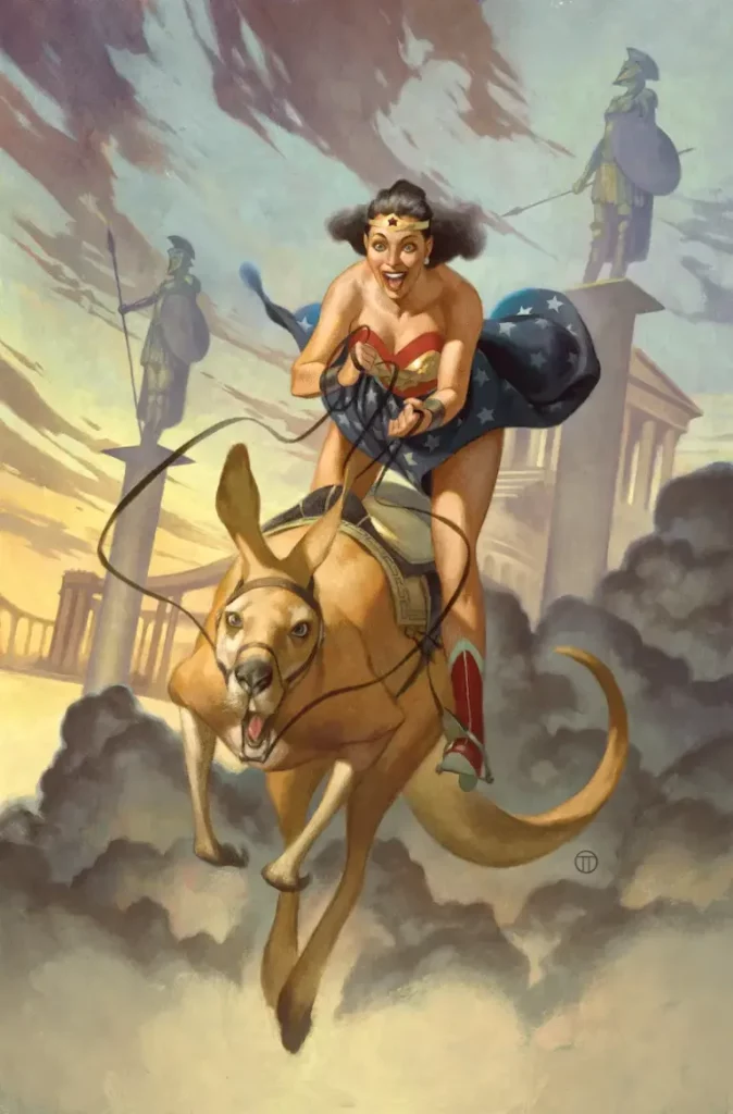 Wonder Woman #1 Tedesco Variant Cover September 2023 Solicitations