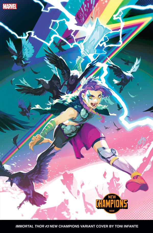 Immortal Thor #3 Toni Infante Variant Cover