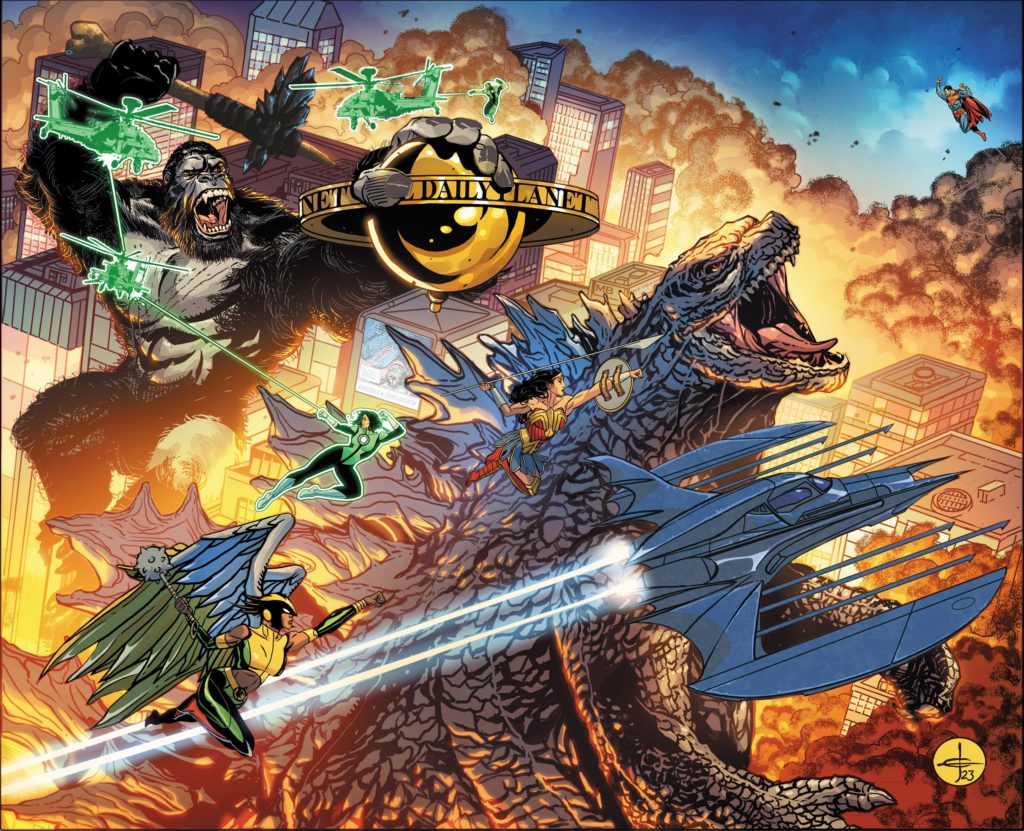 Justice League vs Godzilla vs Kong #1 Drew Johnson