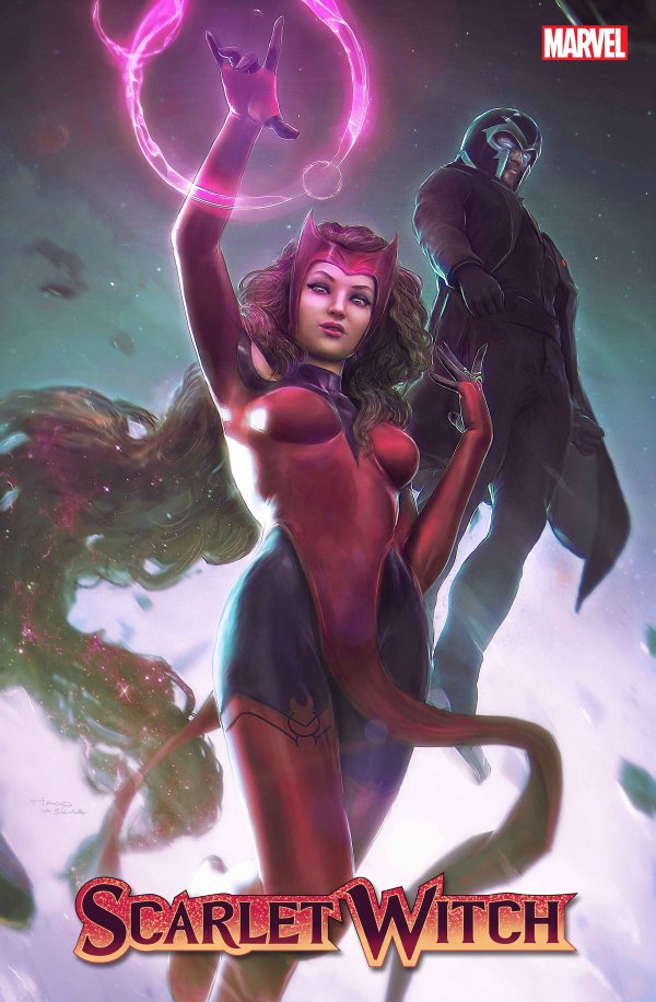 Scarlet Witch #9 Variant Cover by Tiago Da Silva