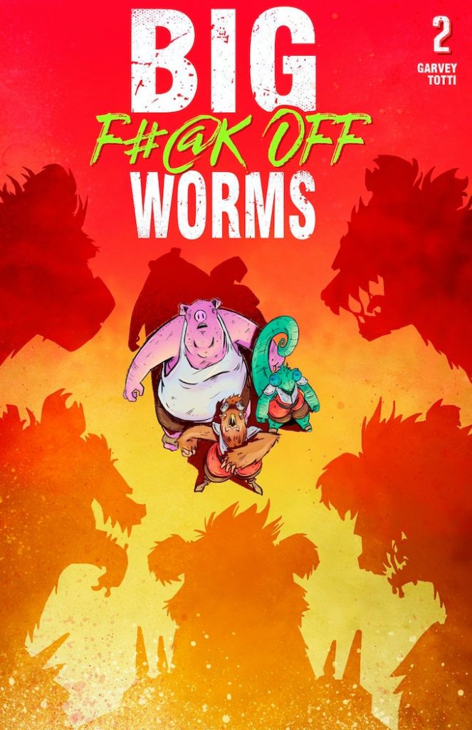 Big Fuck Off Worms #2 Main Cover