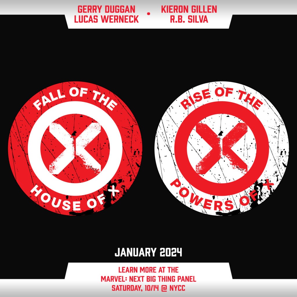 Fall of the House of X / Rise of the Powers of X Announcement from X, Twitter