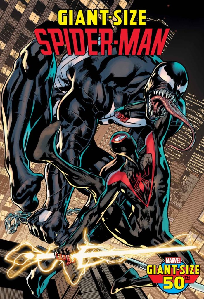 Giant-Size Spider-Man Main Cover by Bryan Hitch