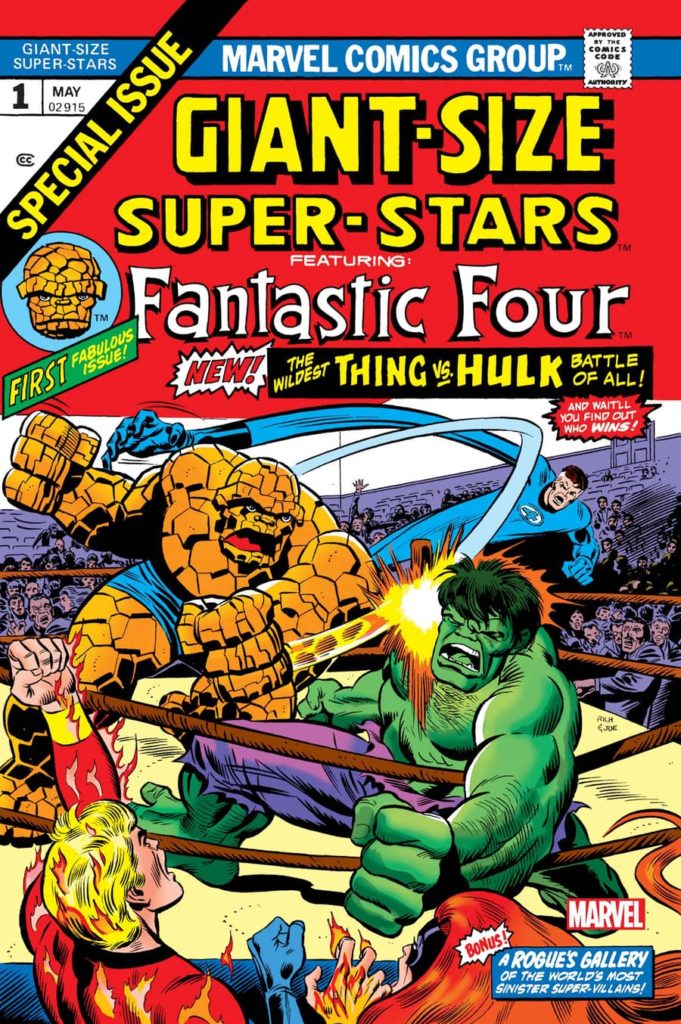 Giant Size Super Stars Fascimile Edition Cover