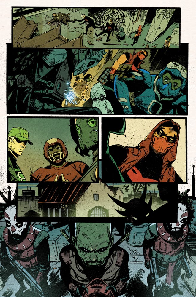 Red Hood The Hill preview page