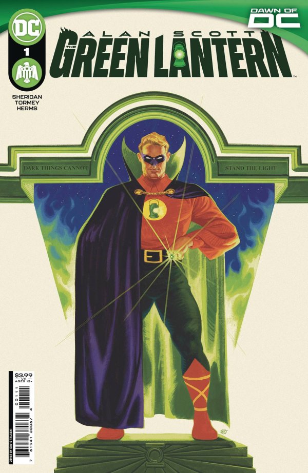 Alan Scott: The Green Lantern #1 David Talaski Main Cover w Trade Dress