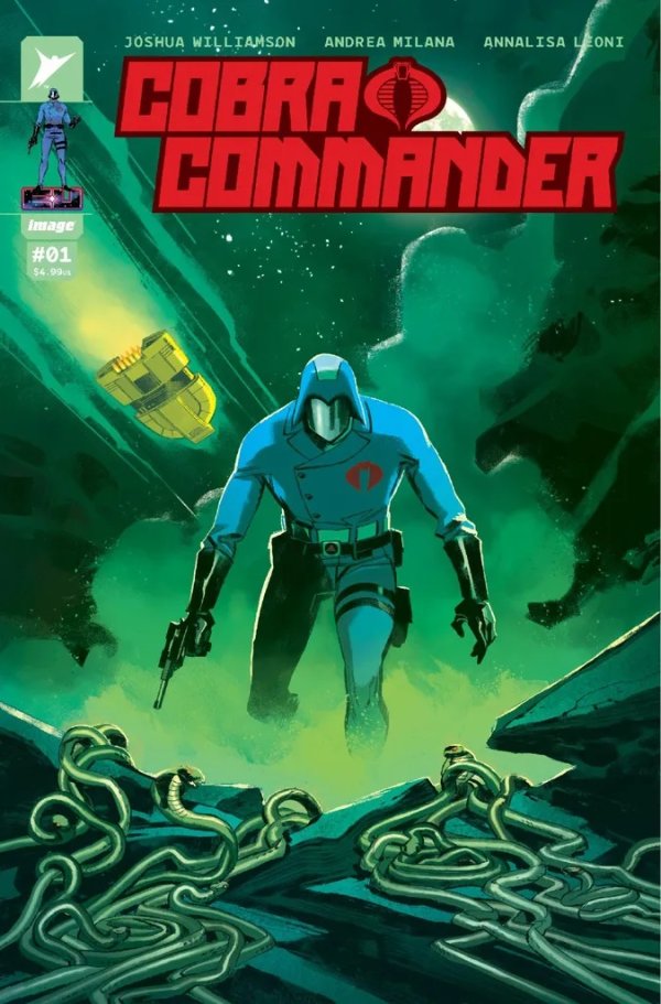 Cobra Commander #1 Main Cover Andrea Milana