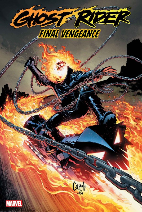 Ghost Rider Final Vengeance #1 Variant Cover Greg Capullo