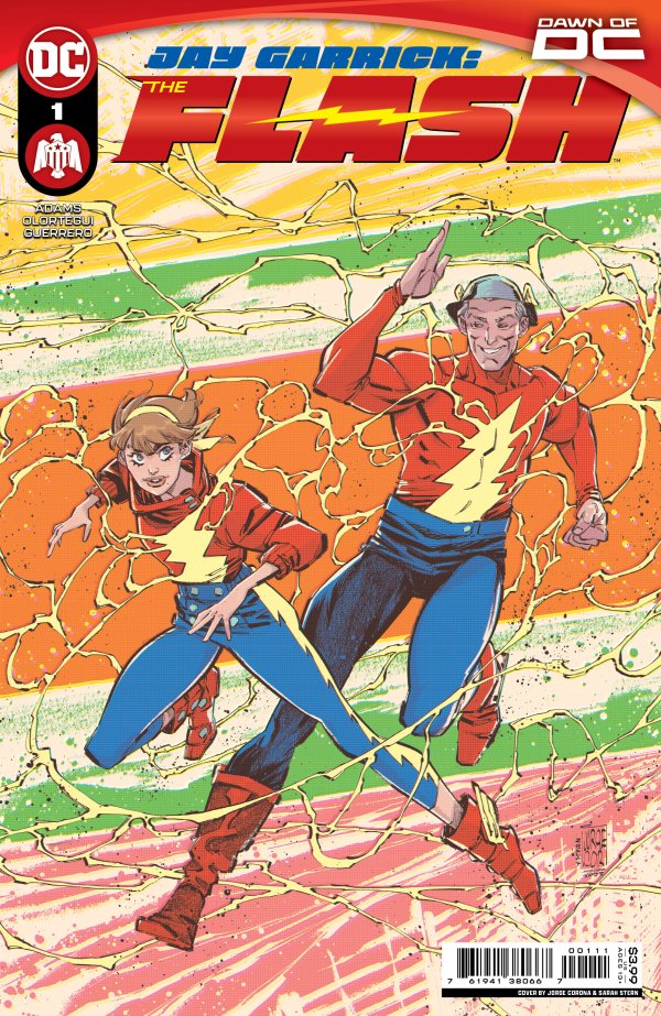 Jay Garrick: The Flash #1 Main Cover Jorge Corona