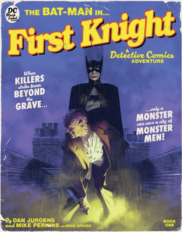 The Bat-Man First Knight #1 Variant Cover Marc Aspinall