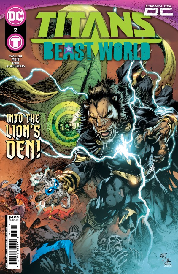 Titans Beast World #2 Main Cover Ivan Reis