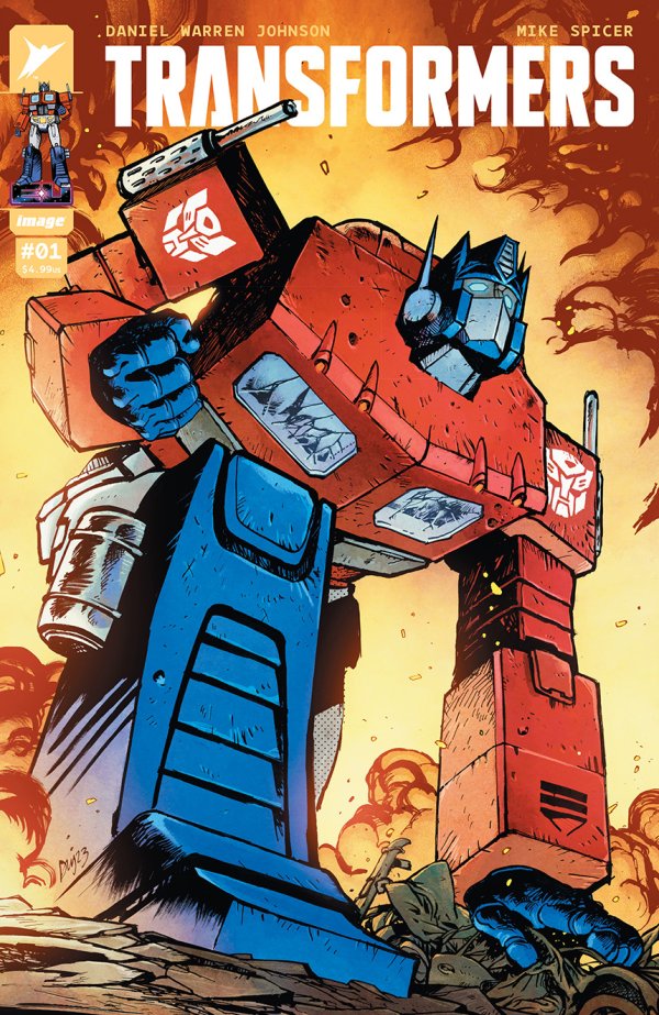 Transformers #1 Main Cover Daniel Warren Johnson