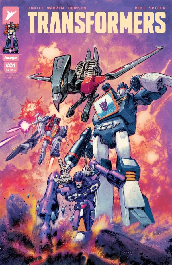 Transformers #1 Variant Cover Lewis LaRosa Decepticons