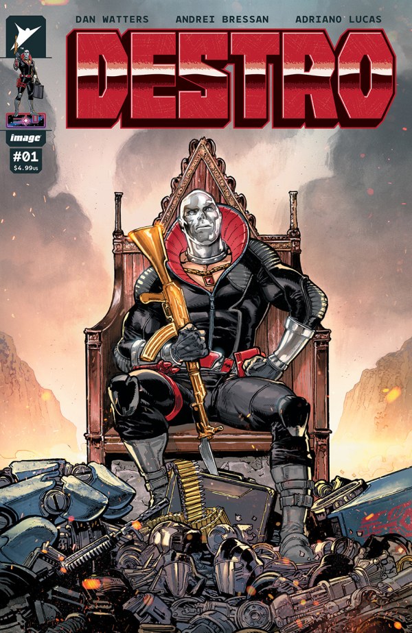 Destro #1 Main Cover Andrei Bressan