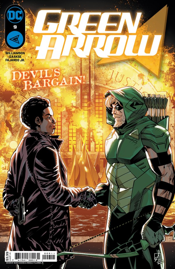 Green Arrow #9 Main Cover Sean Izaakse