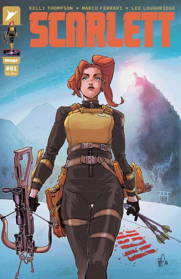 Scarlett #1 Main Cover Marco Ferrari