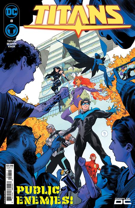 Titans #8 Main Cover Dan Mora