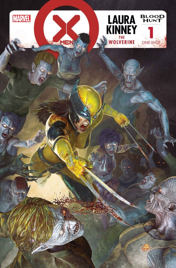 Laura Kinney The Wolverine Blood Hunt #1 Main Cover Bjorn Barends