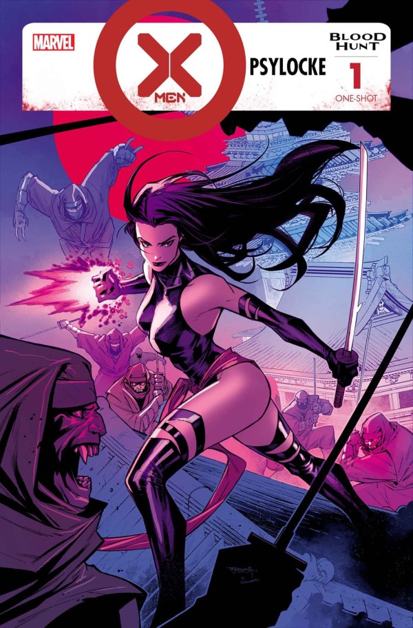 Psylocke Blodd Hunt #1 Main Cover Stephen Segovia