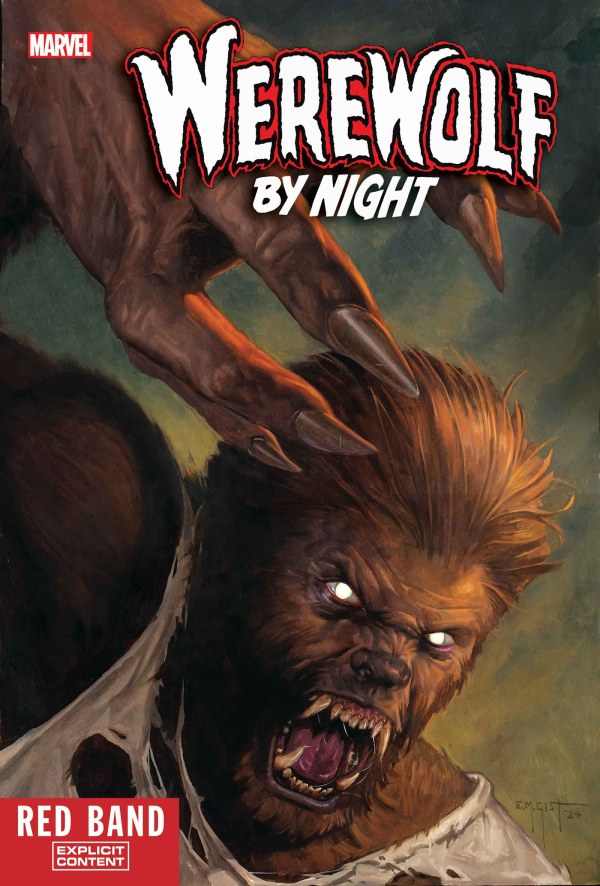 Werewolf by Night 2024 #1 Main Cover Erik M Gist