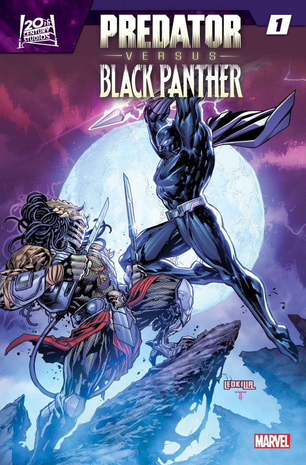 Predator vs Black Panther #1 Main Cover Ken Lashley