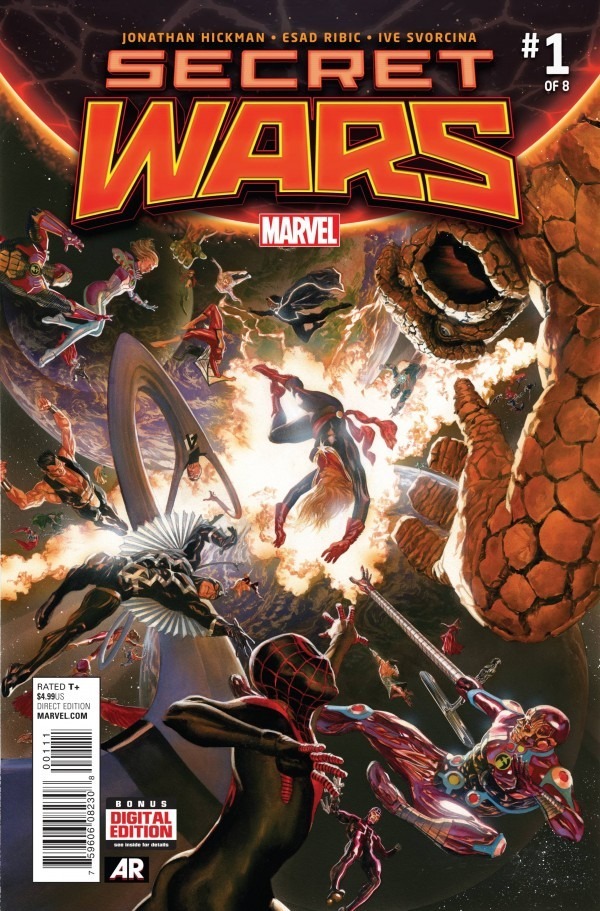 Secret Wars (2015) #1 Main Cover Alex Ross