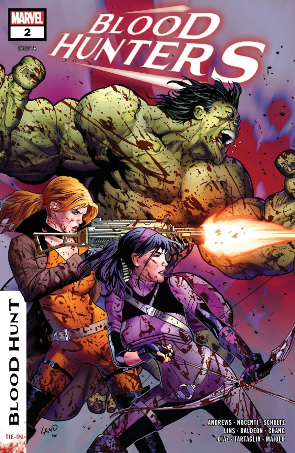 Blood Hunters #2 Main Cover Greg Land