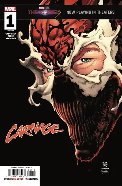 Carnage #1 (2023) Main Cover Paulo Siqueira