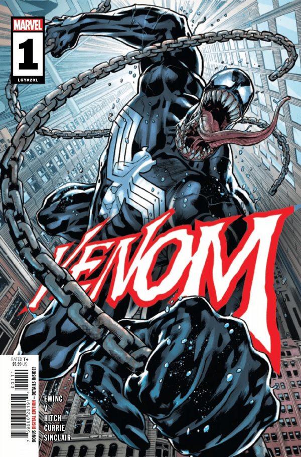 Venom (2021) #1 Main Cover Bryan Hitch