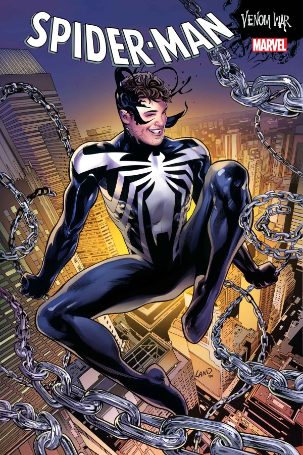 Venom War: Spider-Man #1 Main Cover Greg Land