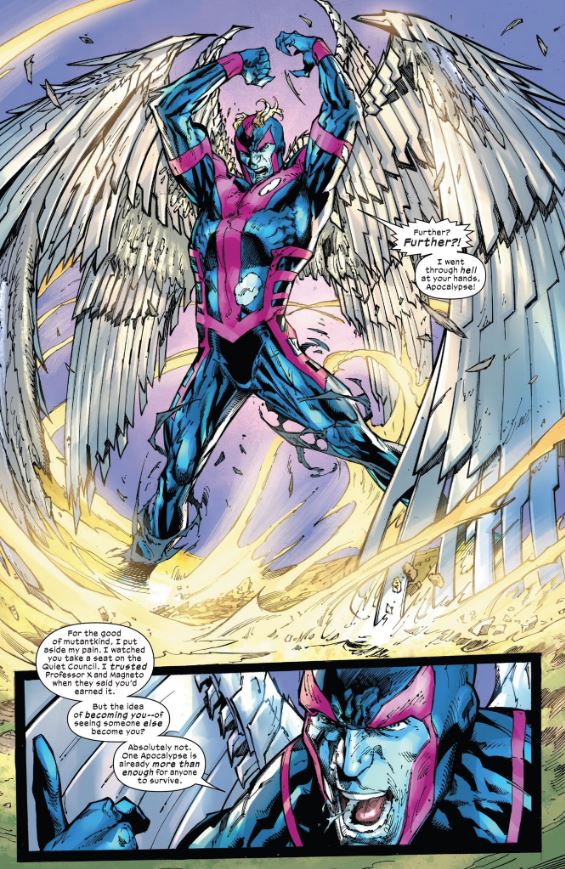 X-Men: Heir of Apocalypse #1 Angel and Sunfire 2