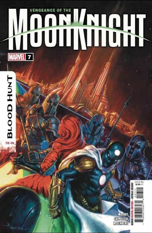 Vengeance of the Moon Knight #7 Main Cover David Paratore