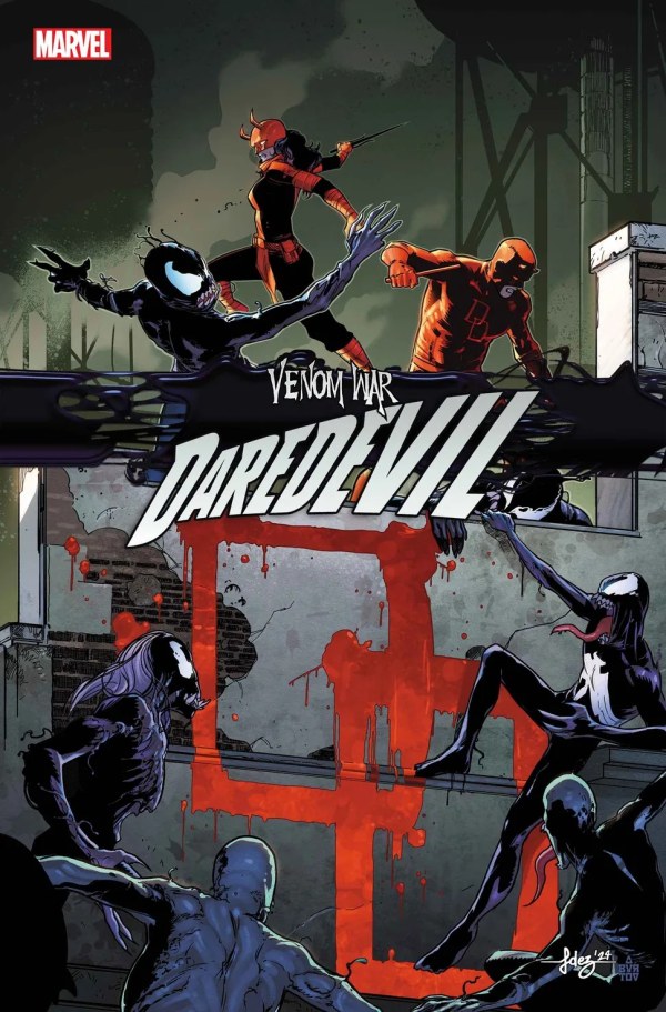 Venom War Daredevil #1 Main Cover Javier Fernandez