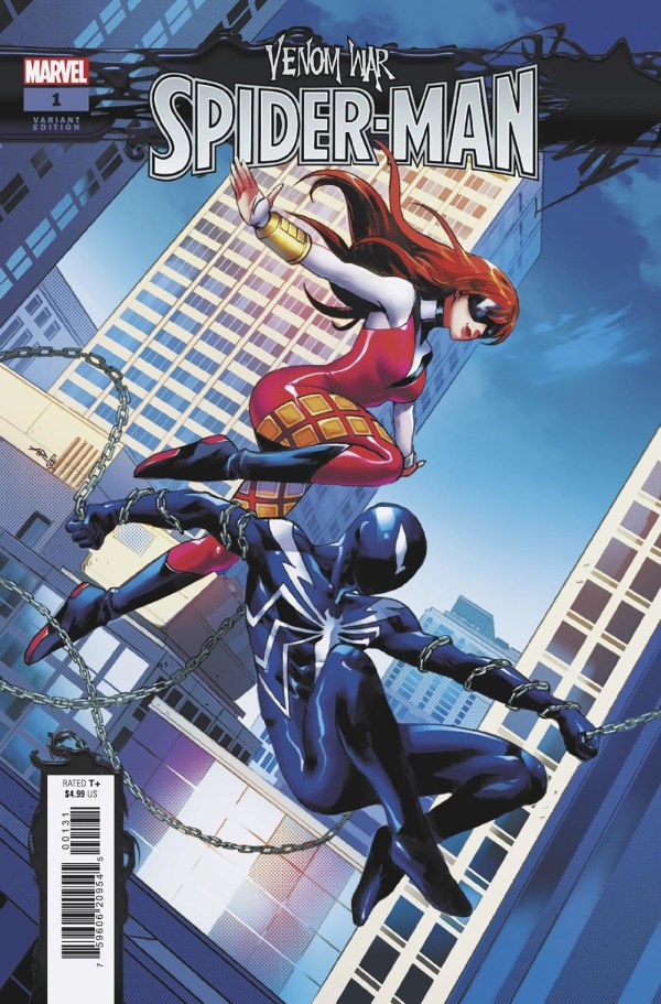 Venom War: Spider-Man #1 Variant Cover Anand Ramcheron