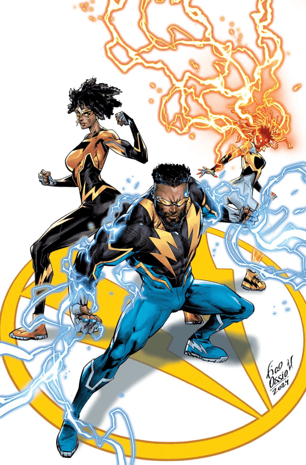 Black Lightning #1 Main Cover Fico Ossio