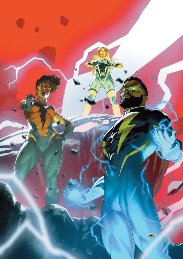 Black Lightning #1 Variant Cover Taurin Clarke