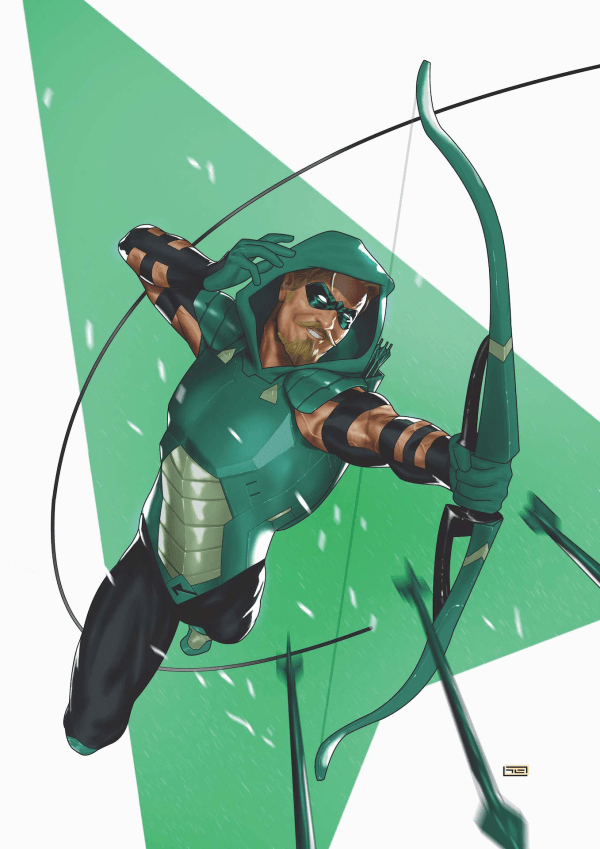 Green Arrow #350 Main Cover Taurin Clarke