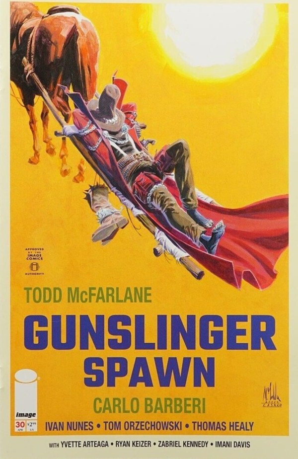 Gunslinger Spawn #30 Main Cover Marco Failla