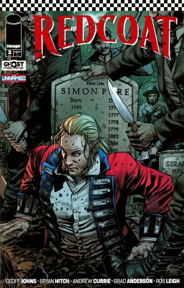 Redcoat #2 Main Cover Bryan Hitch