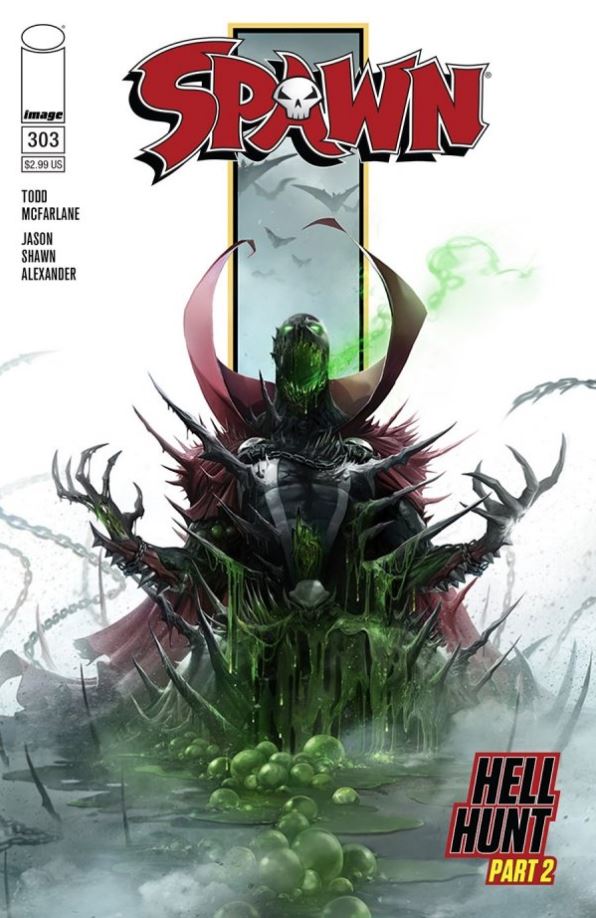 Spawn #303 Main Cover Francesco Mattina